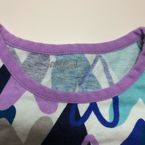 Gymboree Purple Heart Dress With Leggings 2T 3T - Picture 2 of 6